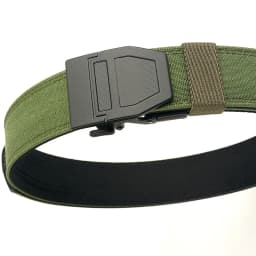 TUSHI Brand Double Layered Thickened Tactical Belt Men's Enthusiasts Outdoor Nylon 3.8 Upgraded Automatic Buckle Gun