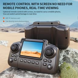 2026 Upgraded E99 PRO MAX Foldable Drone with Dual Camera 4K HD, Screen Remote Control, 2 Batteries 40Min Flight Time, One Key Return, LED Lights, Mini RC Quadcopter for Adults Beginners, Black Friday Christmas Gift