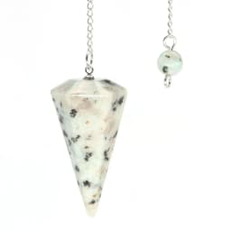 Natural Crystal Pendulums for Divination Dowsing Amethyst Pink Quartz Pendulum Reiki Healing Gem Stone Pendant Pendulos