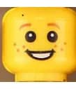 *Minifigs Male printed Head*20pcs DIY enlighten block brick part No. Compatible With Other Assembles Particles