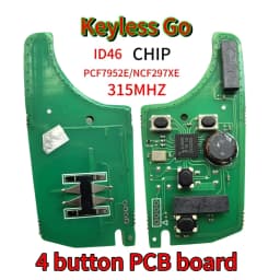 Keyless Go315/433MHz ID46 Smart Remote Key for Chevrolet Cruze Aveo Orlando Trax Buick Lacrosse Encore Regal Verano Opel Vauxhal