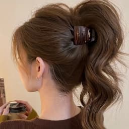 1pc Matte Finish High Ponytail Hair Clip That Won’t Damage Your Hair | High-end Women’s Hair Clips | Ideal for Daily Outings