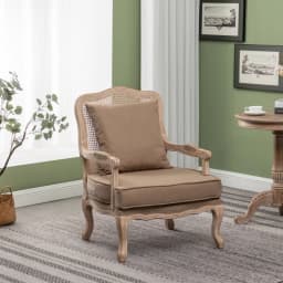 European and American solid wood retro sofa chair single leisure coffee shop to negotiate tiger chair bed and breakfast