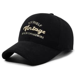 FS Brand 3D Letter Corduroy Caps For Men Red Brown Baseball Cap Winter Windproof Women Golf Cap Street Trucker Hat Gorras Hombre