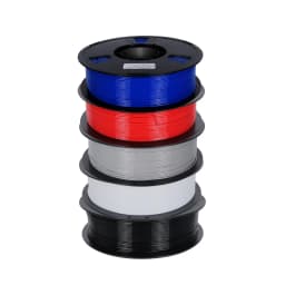 22LBS PETG Filament 3D Printer Filament 10 5 Rolls 1KG 1.75mm Bundle Multicolor Accuracy +/- 0.02mm 10kg 5kg PETG, Plastic Spool