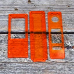 DIY Door Hinge Mounting Plate With Holes For Home Kitchen Cupboard for for BB Stubby aio RAGA SSPP switch panels Doors Furniture