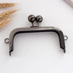 10.5cm Square Screw No Hole Purse Frame DIY Kiss Lock Bag Coin purse Hardware Accessories