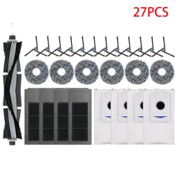 Ecovacs Deebot X2 Omni/X2 Pro Robot Vacuum Cleaner Accessories Dust Bag Hepa Filter Main Brush Mop Holder Dustbin Parts