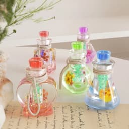 Small Bottle Pendant Silicone Mold Epoxy Resin Molds DIYs Heart Wishing