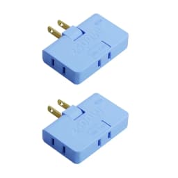 1-3Pcs 3 Way Flat Plug Adapter Power Wall Plug US Extension Plug Adapters Portable Foldable Extension Travel Converter Socket