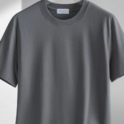 Plus Size 4XL 5XL Liquid Ammonia Mercerized Cotton T-shirt For Men Summer Cool Feeling Round Neck Top Clothes Short Sleeve Tees