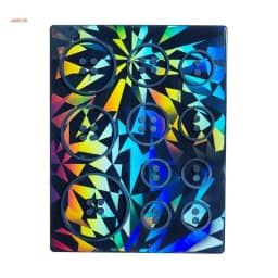 Sparkling Effect Button Silicone Mold for DIY Resin Jewelry Craft Holographic Resin Button Mold Personalized Button Mold