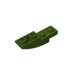 Gobricks GDS-731 BRICK 1X4X1 INV. BOW compatible with lego 13547 children's DIY Educational Building Blocks Technical