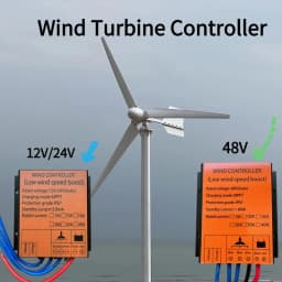 100-1000W 40A 12V/24V/48V MPPT Wind Charge Controller For Wind Turbine Generator System Waterproof IP67 Factory Price