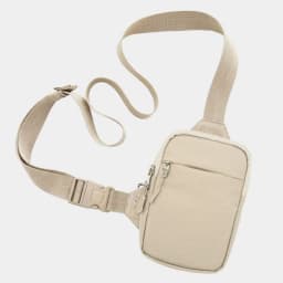 500D Nylon Cut-Resistant Steel Wire Crossbody Bag for Men Outdoor Sports Chest Pack RFID Anti-Theft Wallet Lightweight Phone Org