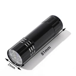 Multifunctional UV LED Flashlight Anti-counterfeiting Banknote Verification Fluorescent Agent Detection Jewelry Appraisal Lamp