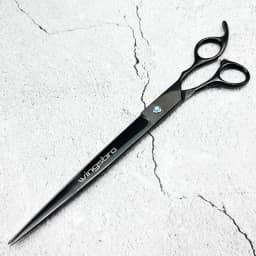 wingsbro 9 inch Professional pet shop scissors, dog grooming scissors straight scissors suitable for Big Dog hair trimming