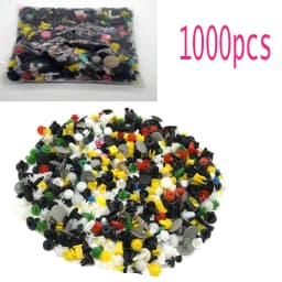 1000Pcs 30 kinds Universal Mixed Auto Fastener Car Bumper Clips Retainer Car Fastener Rivet Door Panel Liner for All Car