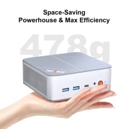 Ninkear M8 MINI PC AMD Ryzen™ 7 8745HS Mini Computers 16GB DDR5 1TB SSD WiFi6 BT5.2 Windows 11 Smart Fan Active Cooling