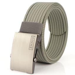 Nylon Tactical Belt For Men Metal Buckle Adjustable Belts Male Training Combat Elastic Canvas Waistband High Quality