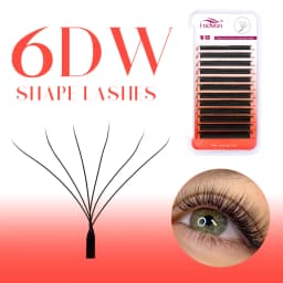 FADVAN W Shape 3D/4D/5D/6D Premade Fans Eyelash Extensions Automatic Flowering Natural Soft Professional Lashes