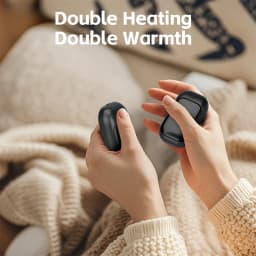 Portable Material Twin Warm Hand Treasure 2-in-1 Double Warmth Triple Adjustable Single/Two Piece for Winter Warmth