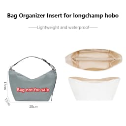 Waterproof Bag Insert For Longchamp Hobo,lightweight Bag Organizer Insert Storage,Bag Support Bag Replacement Accessories