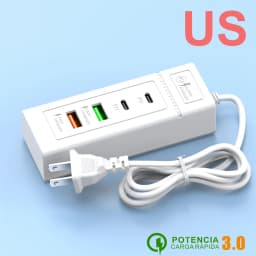 15W USB Charger Multi Ports Fast Charging Type C Phone Charger For iPhone 15 Samsung Xiaomi Quick Charge EU/US Plug Wall Charger