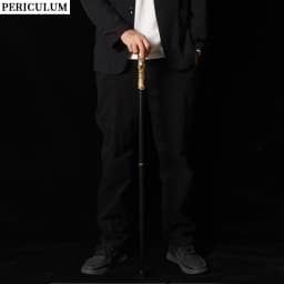 Shiny Gold Alloy Victorian Walking Cane With Round Handle Detachable Vintage Walking Stick Cosplay Party Prop for Men And Women