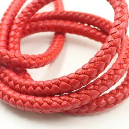 REGELIN 2 meters 8mm Round Braided PU Leather Bracelet Findings PU Leather Cord String Rope DIY Necklace Bracelet Making