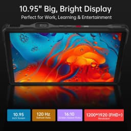 Unihertz 8849 Tank Pad Ultra Rugged Tablet Projector 16GB+512GB 10.95 inch Android 15 Dimensity 8200 Octa Core 5G Large Battery
