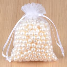 50pcs 5*7 7*9 9*12cm Small Jewelry Packaging Bag Organza Bags Gift Storage Wedding Party Candy Packaging Drawstring Pouches