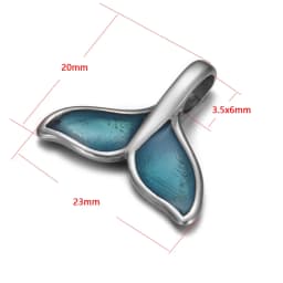 Stainless Steel Charms Fishtail Hole 5mm 4mm for Jewelry Making Accessories Bracelet Hook DIY Necklace Clasps Findings