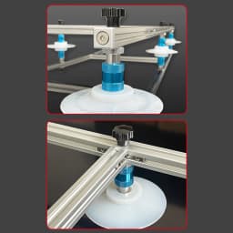 Valve Type Suction Cup Assembly LCD TV Screen Suction Silicone Vacuum Repair Tool