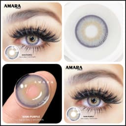 AMARA 1 Pair Color Contact Lenses for Eyes Natural Brown Lenses Beauty Fashion Monet lense Blue Lenses Green Eye Contact