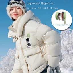 Silicone Magnetic Eyeglass Holder Keep Glasses Safe Magnetic Eyeglass Holders Upgraded Magnetic Suitable For Thick Clothes