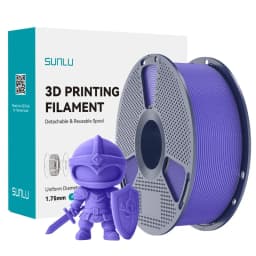 SUNLU 1KG PLA PLUS/ Clear Filament 1.75mm 1000g Spool (2.2lbs) High Toughness Neatly Wound Filament Fit Most FDM Printer