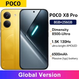 POCO X8 Pro Global Version Dimensity 8500-Ultra 6500mAh battery 6.59" 1.5K Smartphone 120Hz AMOLED display 50MP