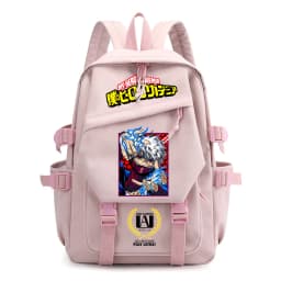 My Hero Academia Anime Print Small Backpack for Girls Lightweight Student Bookbag School Daypack