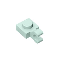 Gobricks GDS-813 PLATE 1X1 W/HOLDER VERTICAL compatible with lego 6019 61252 children's toys Assembles Building Blocks Technical
