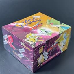 PKM Base Set Fossil Jungle Team Rocket Neo Destiny Booster Box 1999 2000 Year 1st Edition 1Box 36 Packs Proxy Game Cards Sealed