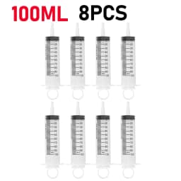 60/100ml Plastic Bulk Needle-Free Disposable Syringes Syringes Without Needle Syringe Glue Pet Feeding Needle Kitchen Tools