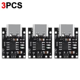 1-20Pcs TP4056 3.7V Lithium Battery Charging Discharging Board With Protection Type-C USB Type C Li-ion Battery Charging Board