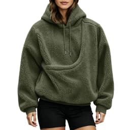 Unisex Fall And Winter Casual Fleece Solid Color Pet Pocket Hooded Sweatshirt Funny Pullover Sleeve Hoodie