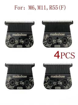 Madeshow M6 M11 G9G Blade Trimmer Original Replacement Blade Head Accessory for Kulilang R55 R55F T-Type Blade