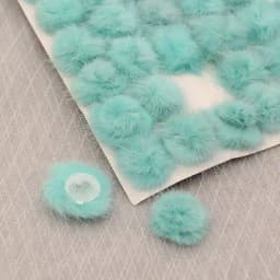 10pcs DIY Pompon 3cm Mink Pompoms Fur Balls for Sewing on Knitted Keychain Scarf Shoes Hats Fur Pom Pom DIY Crafts Accessories