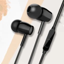 1PC Portable 3.5mm Earphones Stereo In Ear Wired Headset High Definition Noise Canceling Headphones For Mobile Phones
