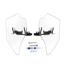 Panical Hand Guard Deflector Mount Tint Mirror Wind Case Upper Air Deflector Deflectors For Honda Goldwing GL1800 F6B 2018-2024