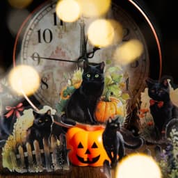 20Pcs Cute Magic Black Cat Decorative Sticker Pack Aesthetics Collage Scrapbooking Label Diy Diary Album Junk Journal Planner