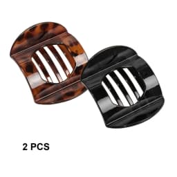 New Large Small Sizes PC Hair Clips for Women Non-slip Hair Accessories Vintage Arc Shaped Duck Claw Hairpins Girl Barrettes